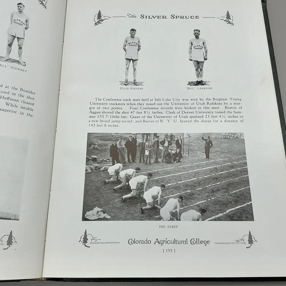 Vintage 1931‎ The Silver Spruce Colorado Agricultural College Yearbook Hardcover